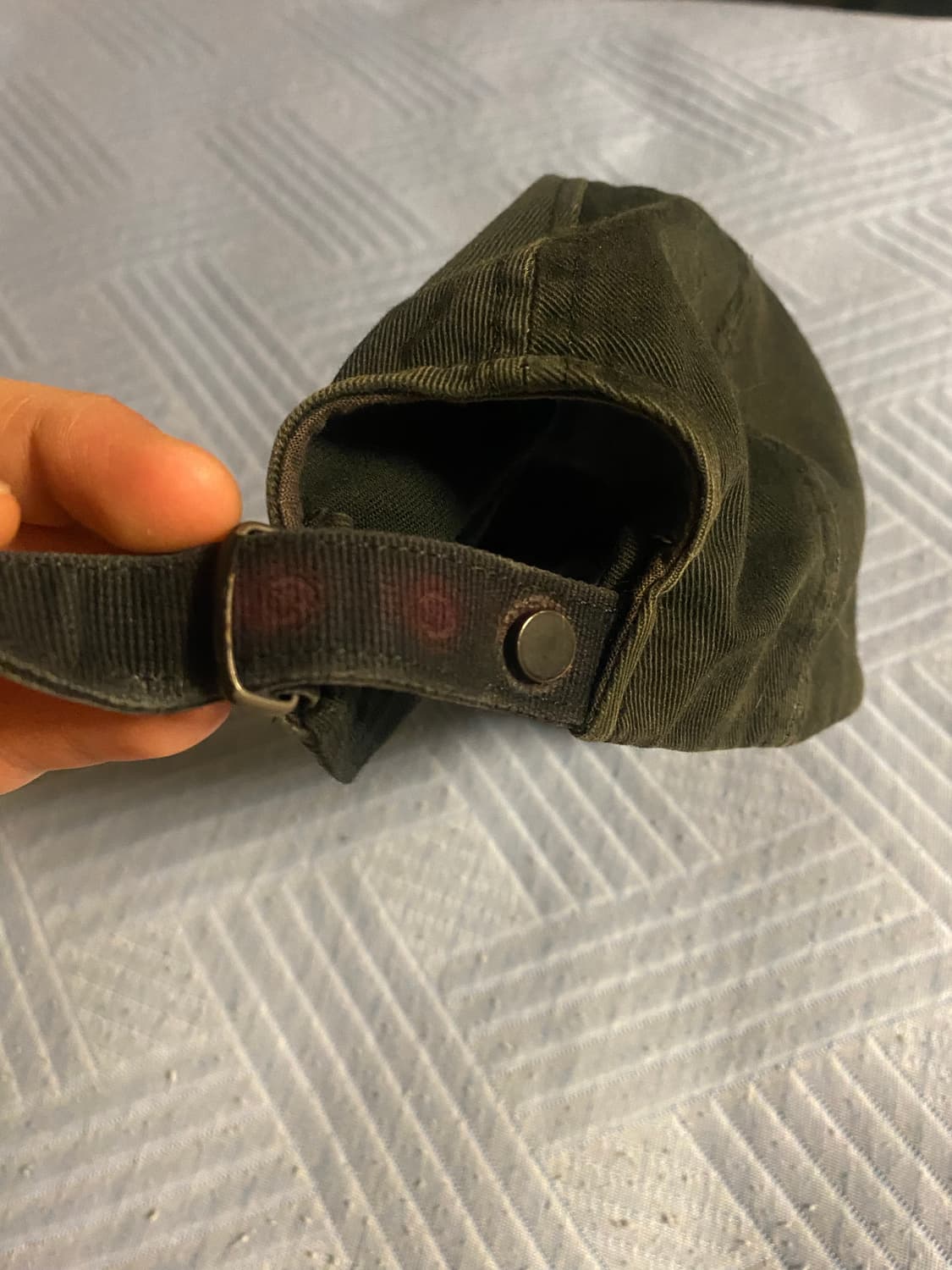 오프화이트 블랙 볼캡 상품이미지4