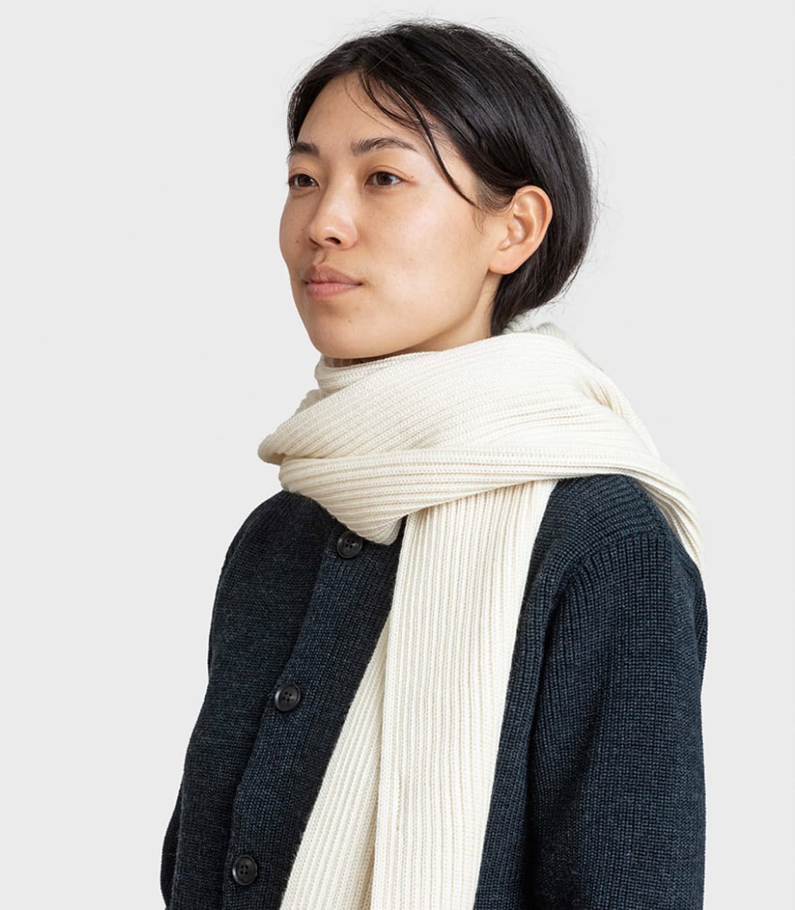 안데르센 안데르센 울 머플러 OFF WHITE 상품이미지4