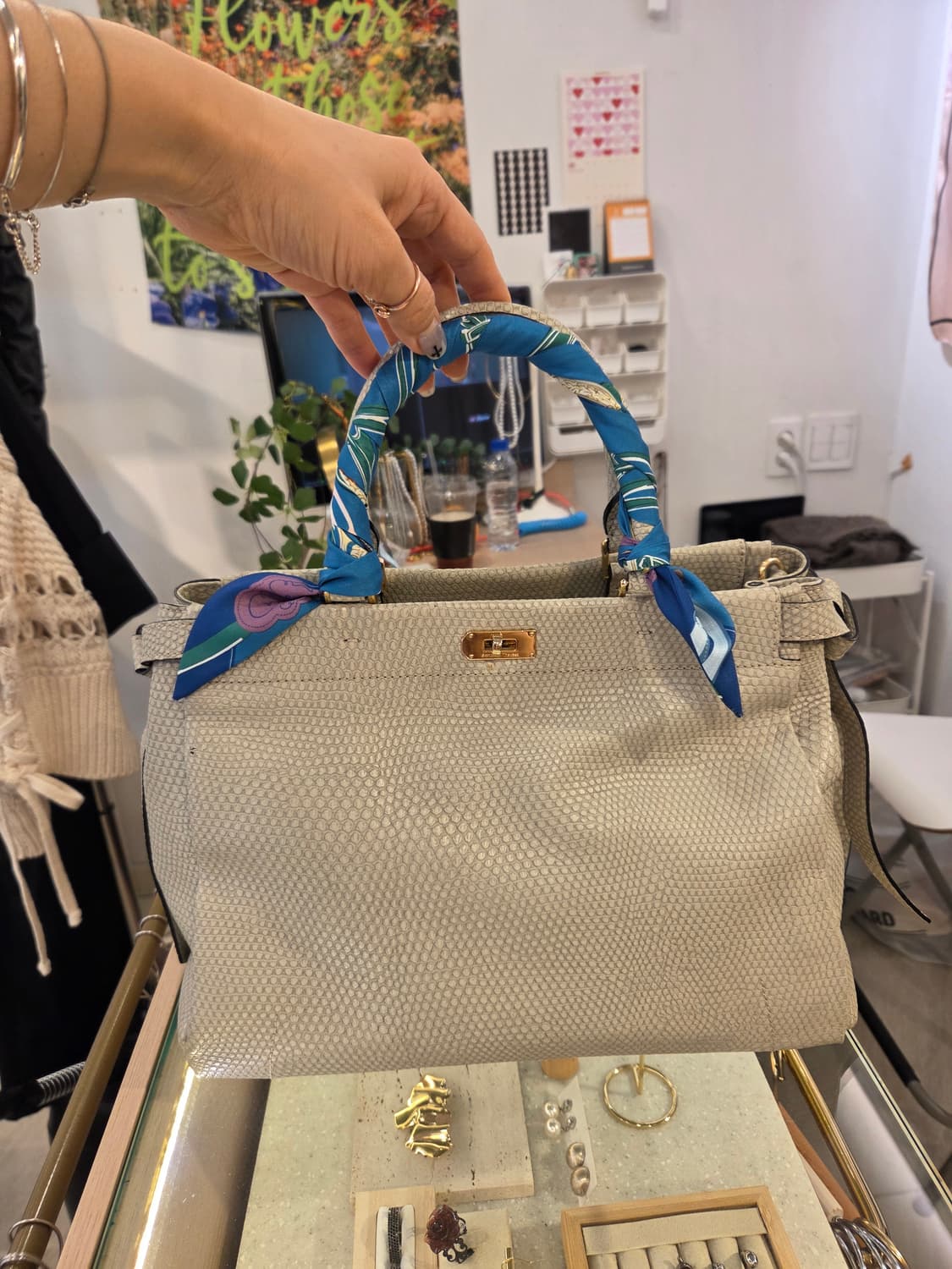 사만사타바사 래더 크로스백 상품이미지1