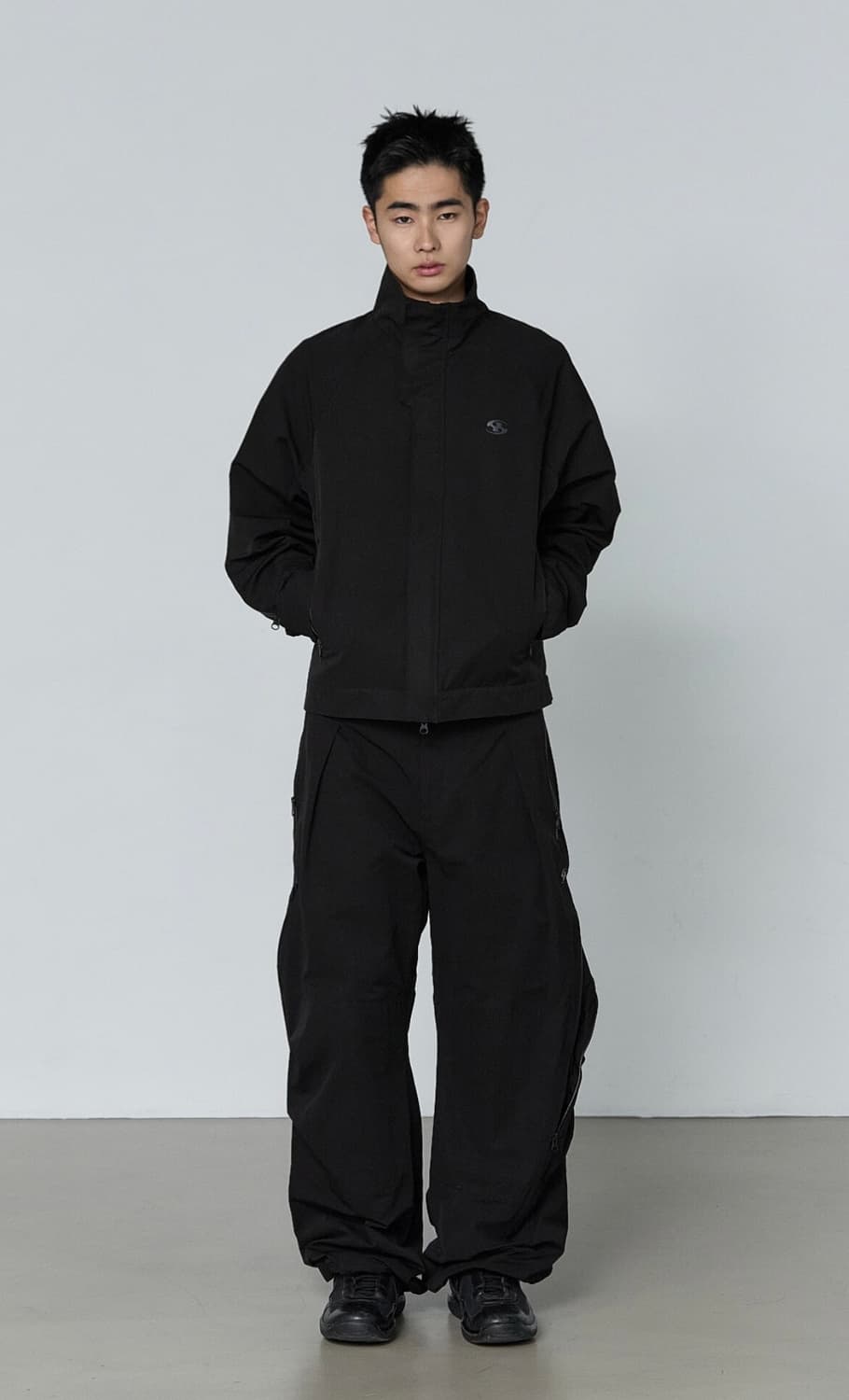 산산기어 어파인 커브 자켓 블랙_26SS 상품이미지2