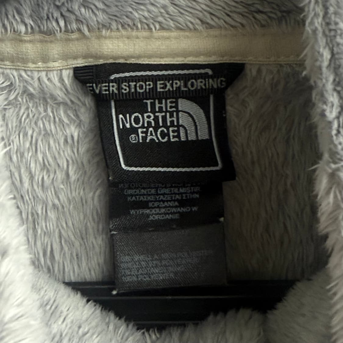 노스페이스 여성 플리스 그레이 집업 조끼 (M) 상품이미지2