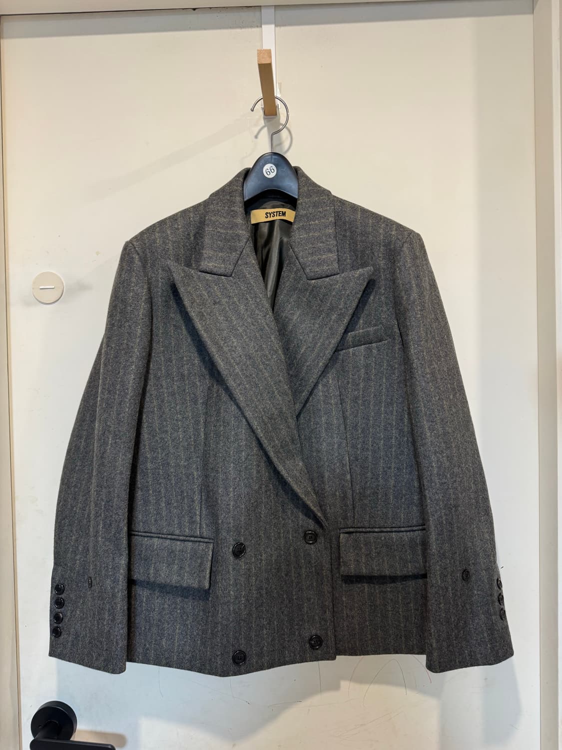 SYSTEM 시스템 스트라이프 자켓 상품이미지3