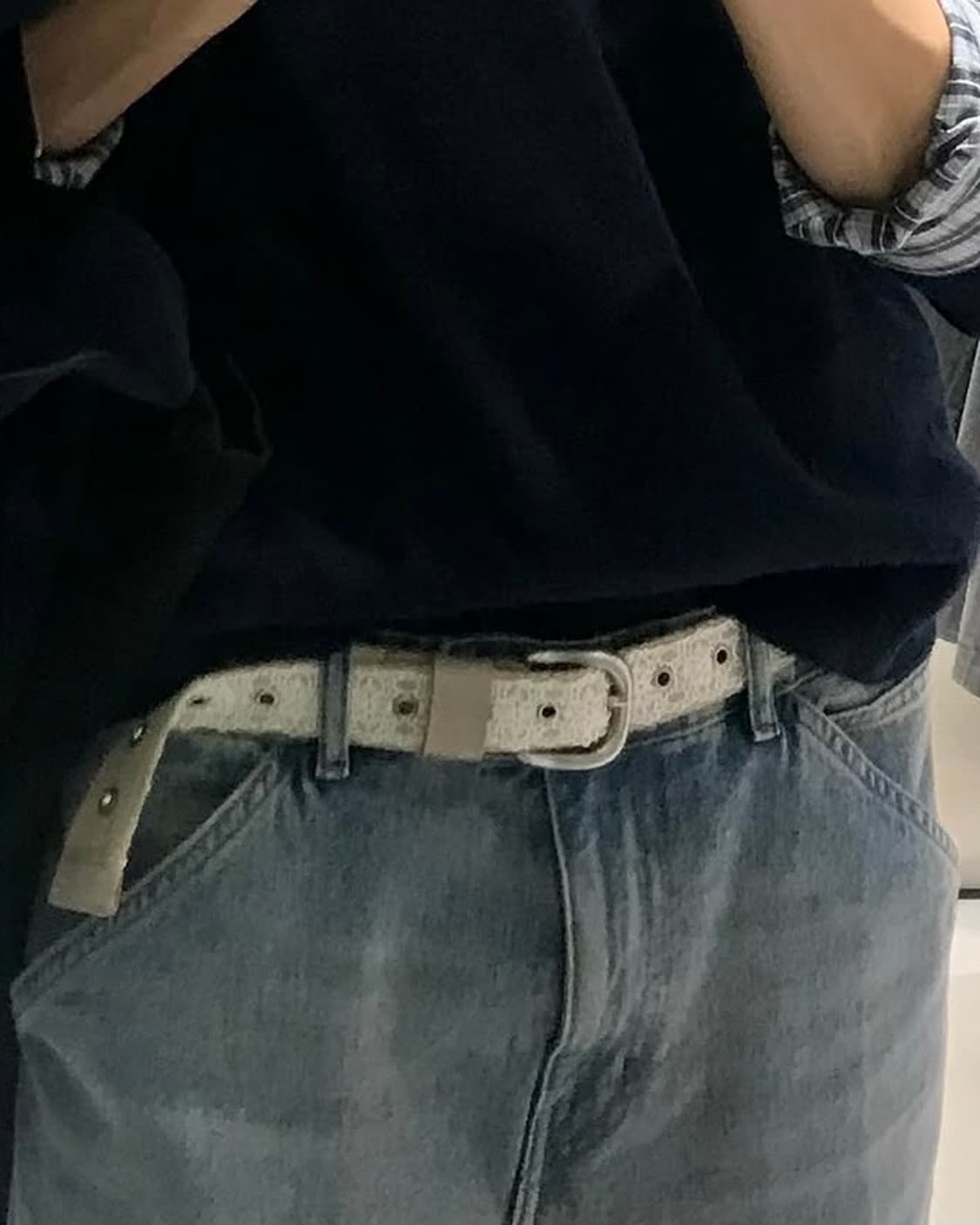 100) 아워레가시 3cm 레이스 벨트 상품이미지3