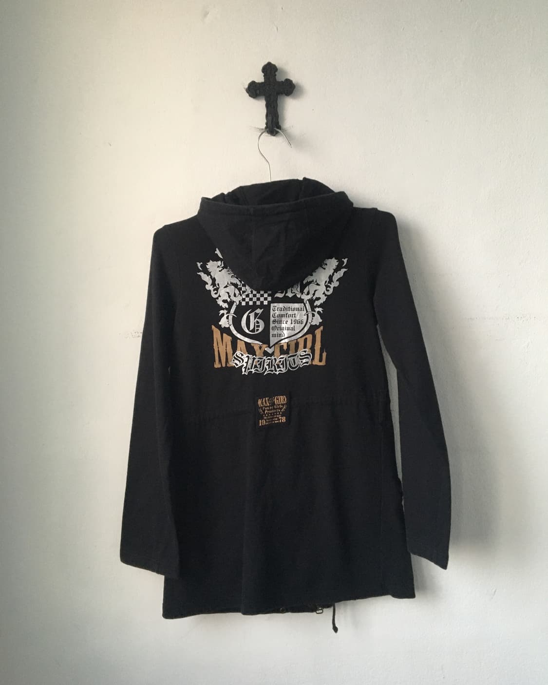 Back printing hood zip up 상품이미지2