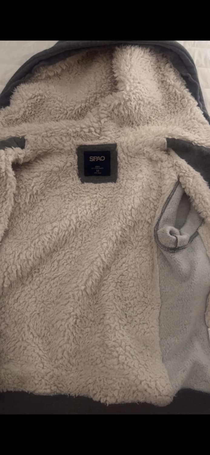 희귀템 울프죠 딱붙핏 후드집업 상품이미지3