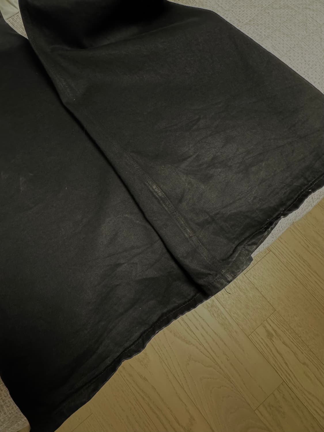 3) 에모스탠스클럽 레더 패치 플레어 진 상품이미지4