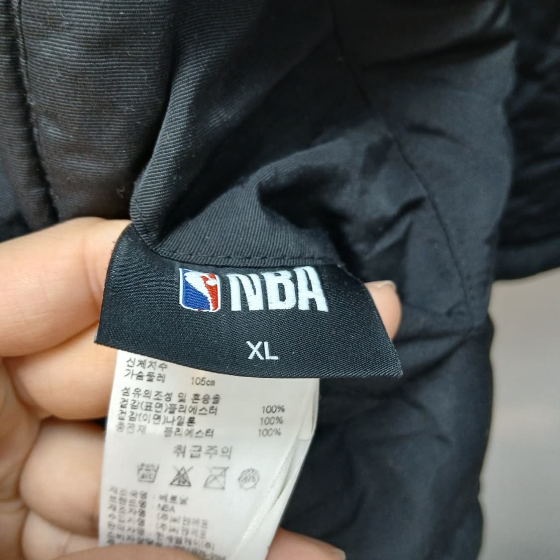 NBA 골든스테이트 플리스 리버시블 후드집업 상품이미지6