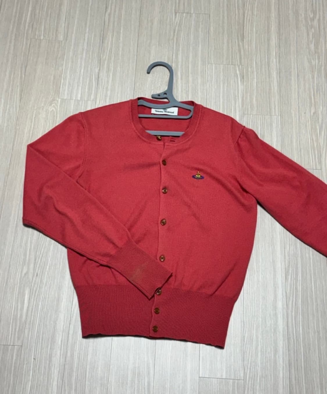 비비안웨스트우드 베아 가디건 코랄 M 상품이미지2