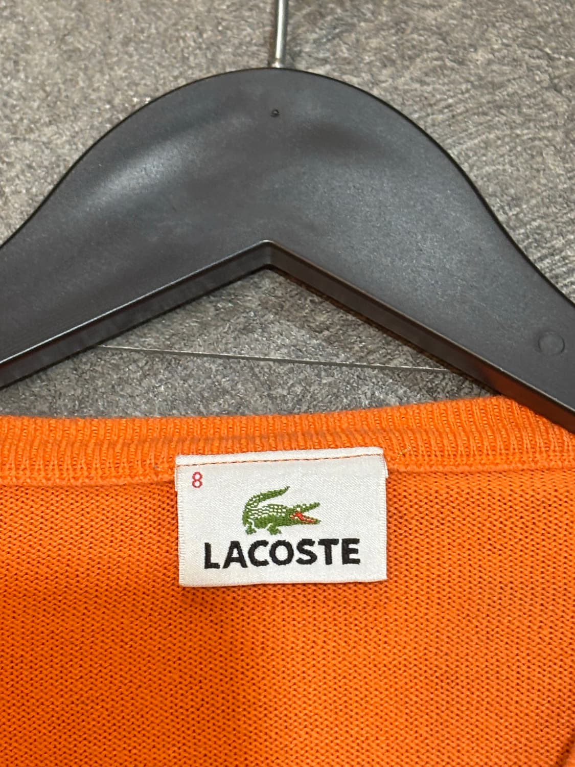 라코스테 브이넥 니트 8사이즈 상품이미지5