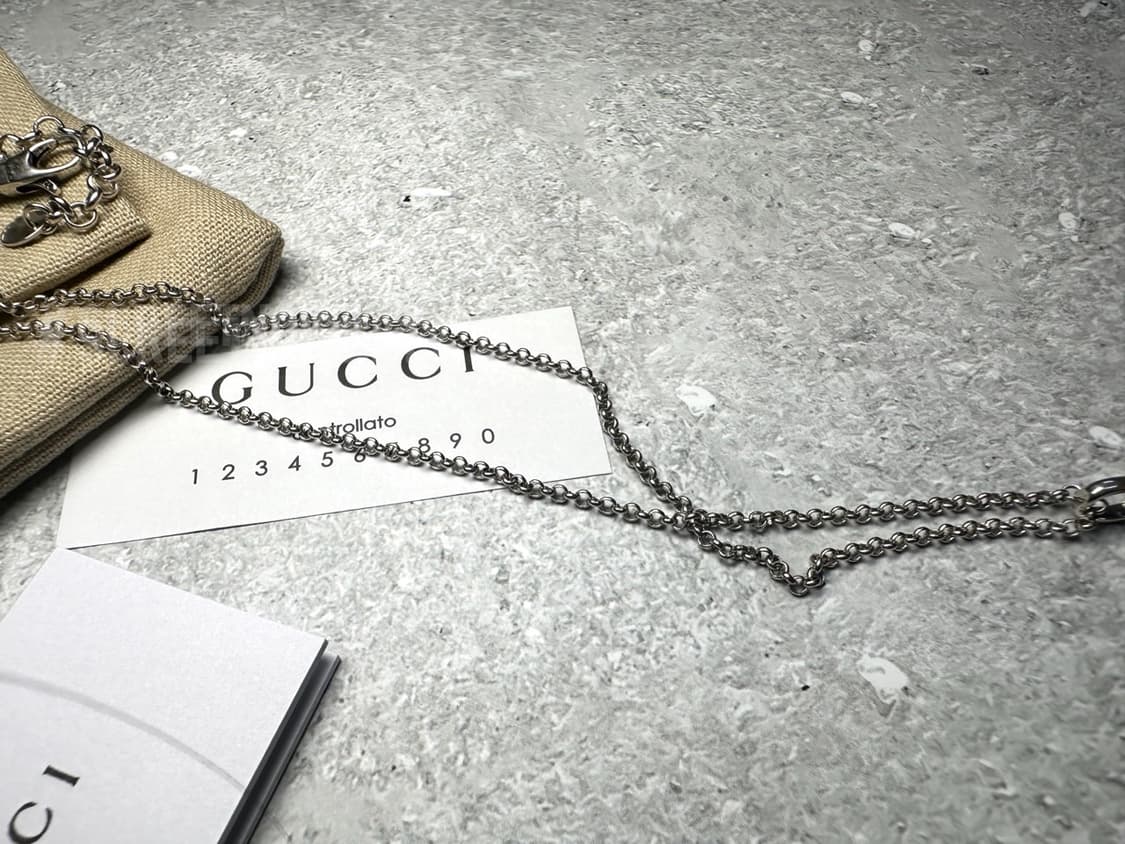 구찌 더블 키 목걸이 풀박스 무료배송 상품이미지7