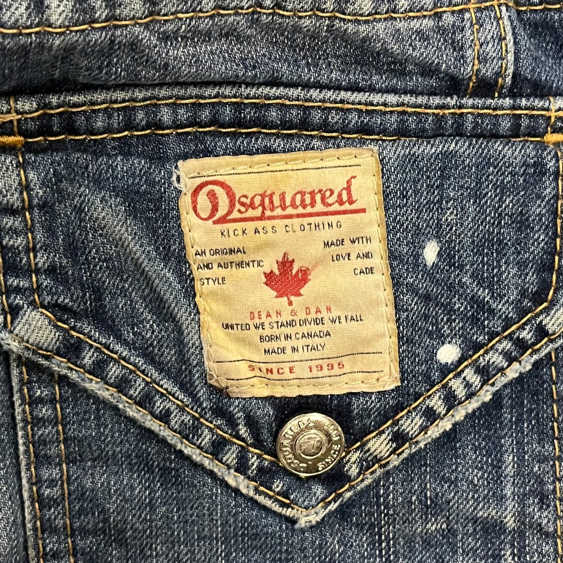 [정품/48] DSQUARED2 디스퀘어드 데님 청바지 b12 상품이미지5