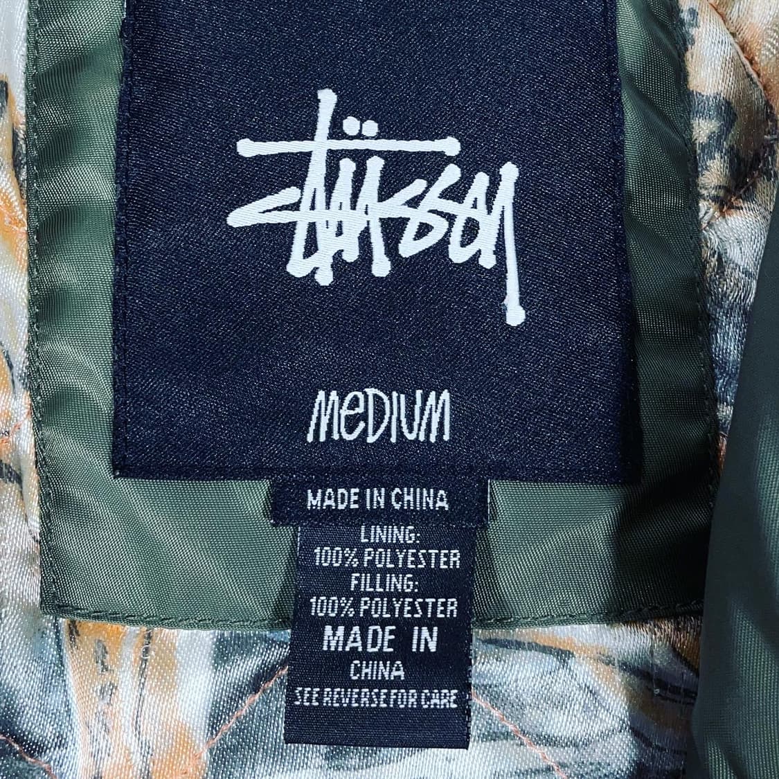 스투시 올드스쿨 ma-1 자켓 상품이미지9