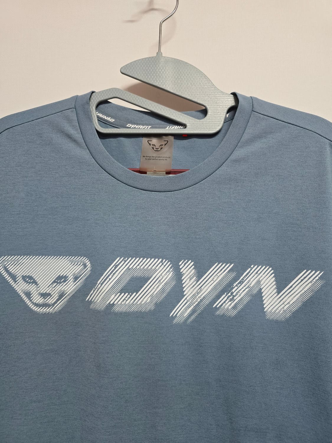 다이나핏 로고 반팔 티셔츠 블루100 상품이미지2