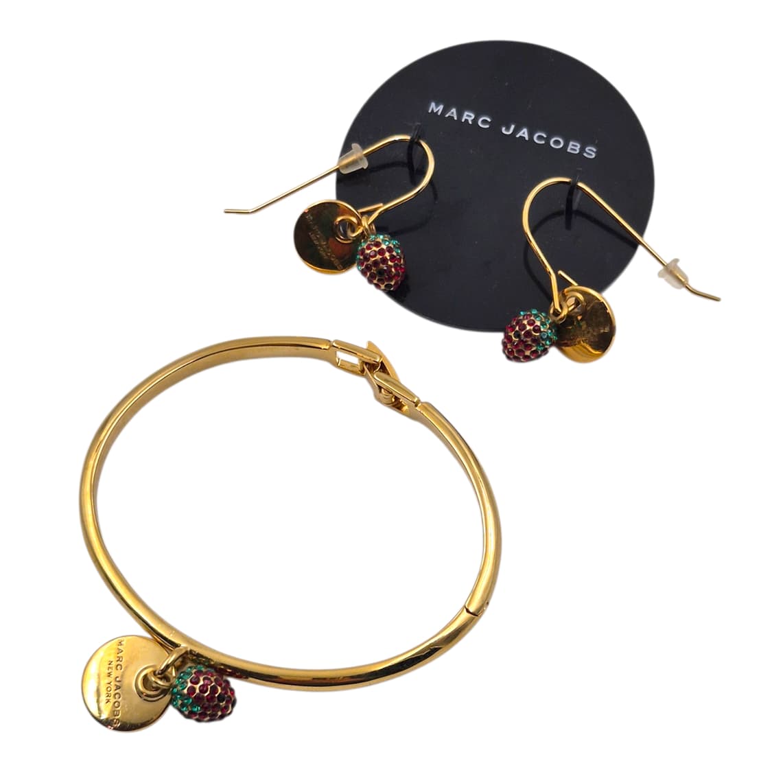 08s 마크제이콥스 파베 딸기 코인 뱅글&이어링 세트 상품이미지2