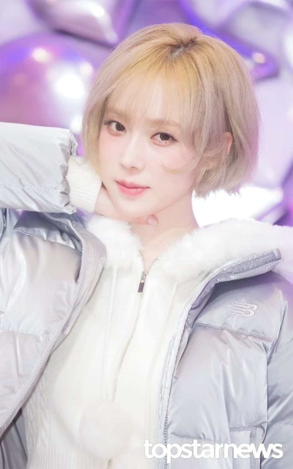 클리시어 스위트볼 후드집업 (윈터 눈송이 집업) 상품이미지3