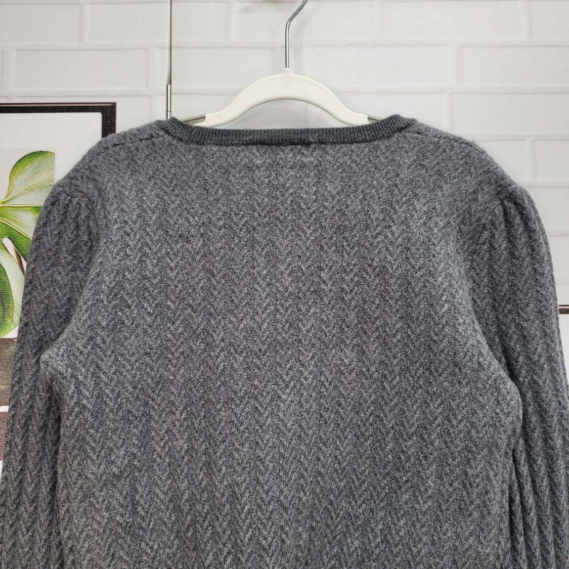 폴로랄프로렌 메리노 울 꽈배기 크롭 니트 스웨터 XS사이즈 상품이미지5