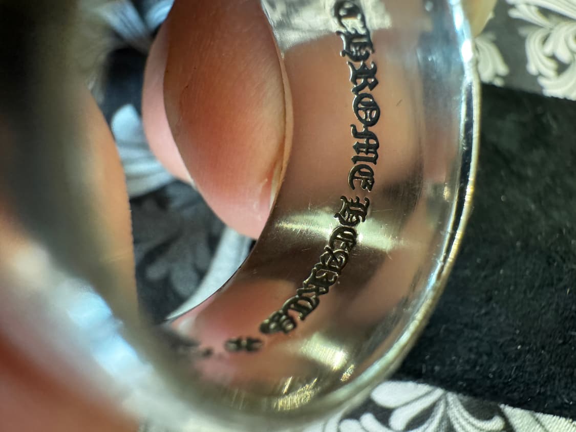 크롬하츠 더블 플로랄 크로스링 V2 15호 상품이미지8