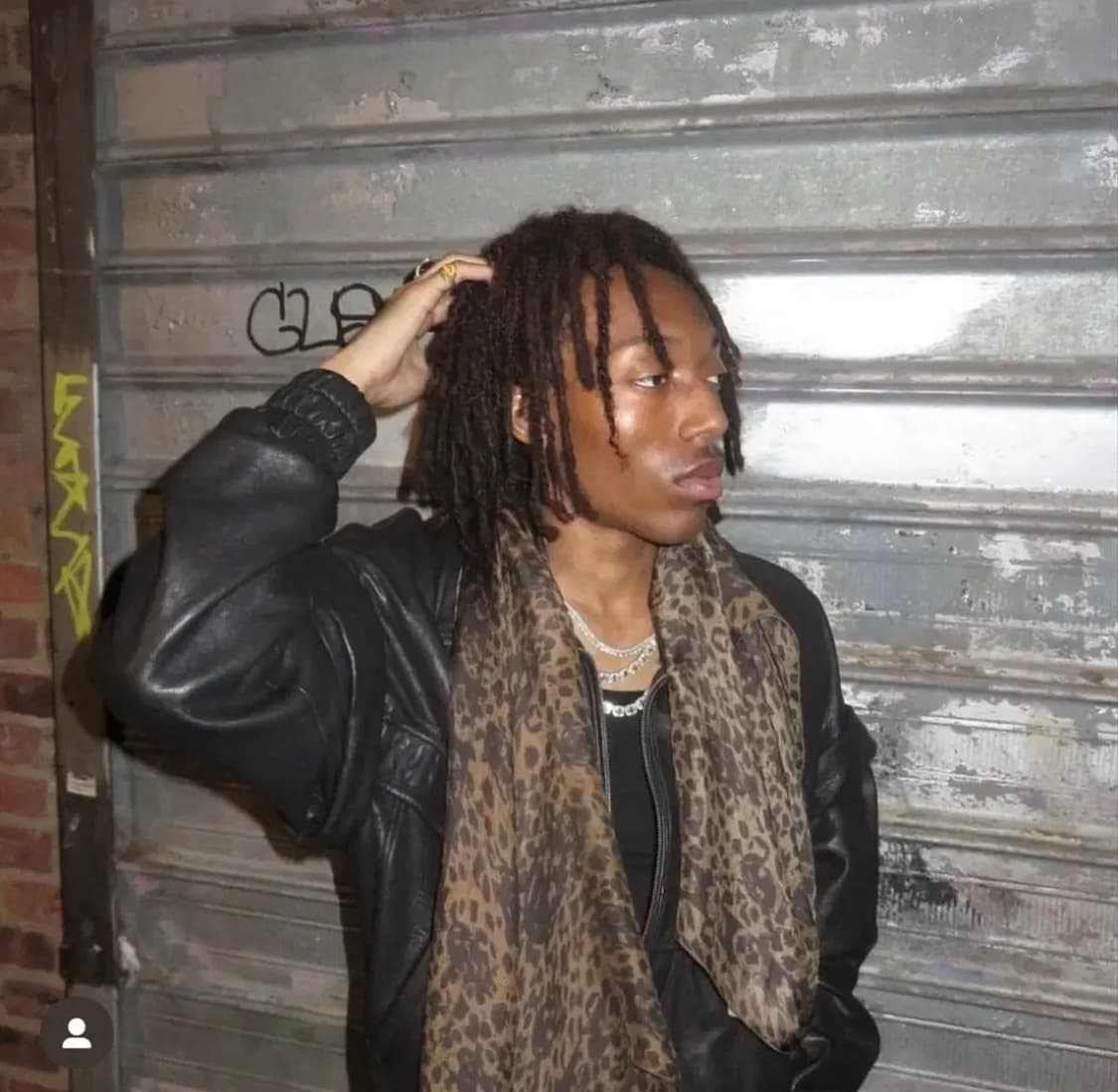 [os] 알렉산더 맥퀸 스컬 레오파드 스카프 상품이미지2