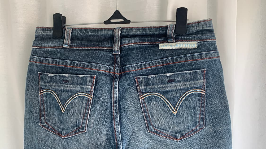 Levi’s lady boots cut denim 상품이미지4