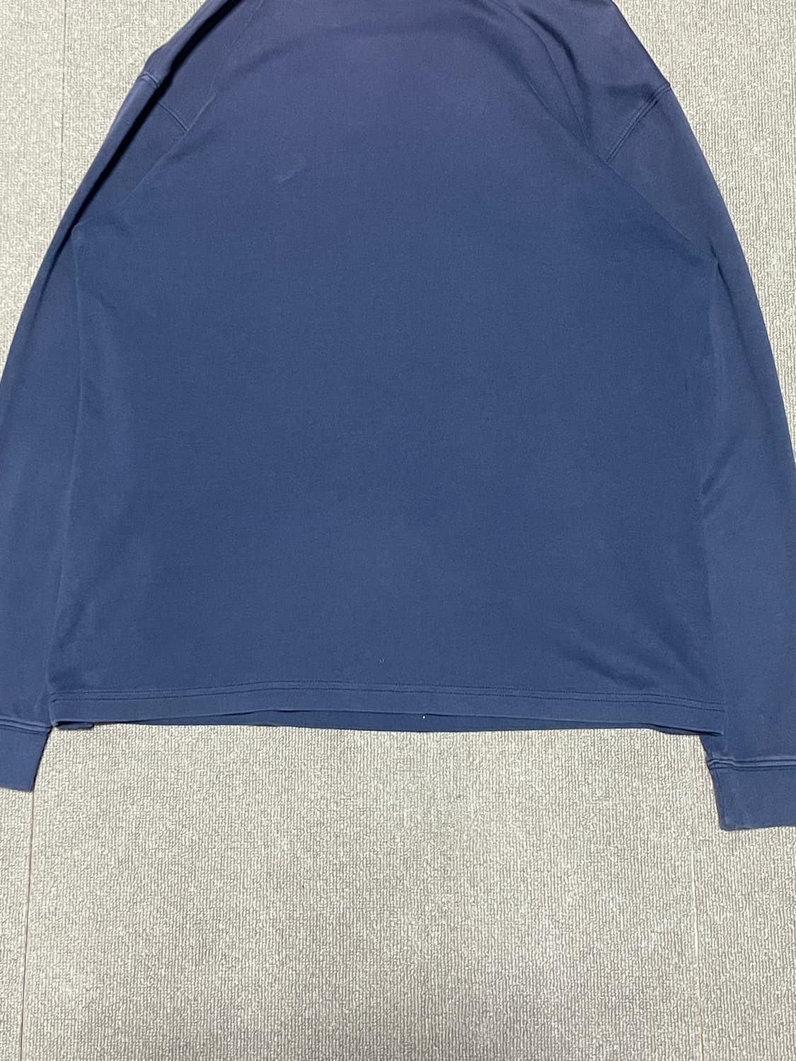 L.L.Bean 네이비 목폴라 긴팔티셔츠  J02592 상품이미지2