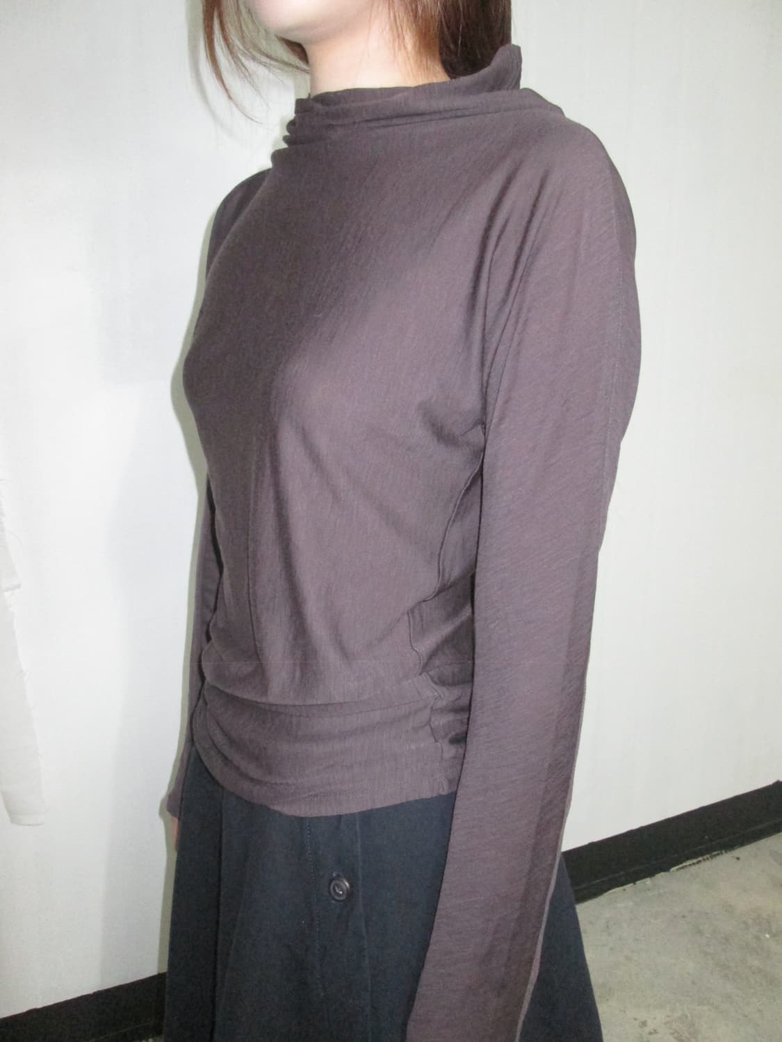 Max&Co Soft Layer Brown Top 상품이미지4