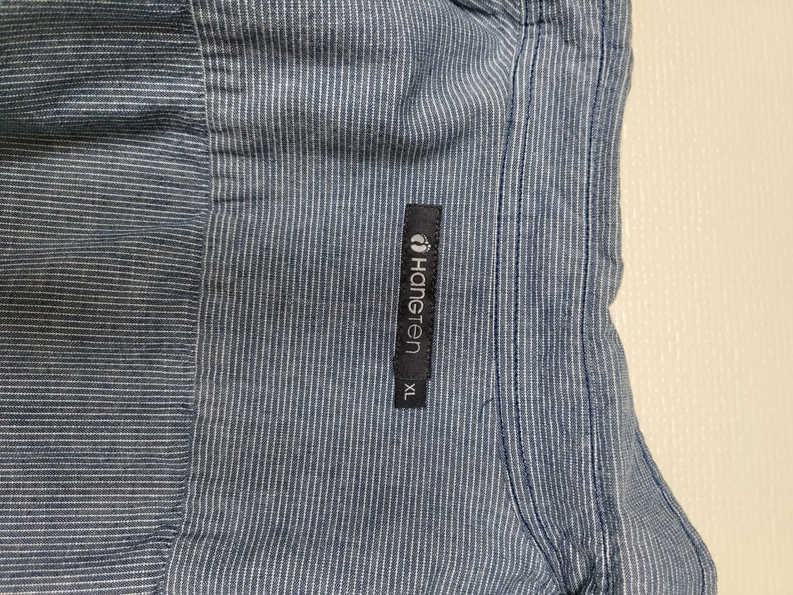 행텐 Hangten 남자 스트라이프 셔츠 105 라이트블루 상품이미지9