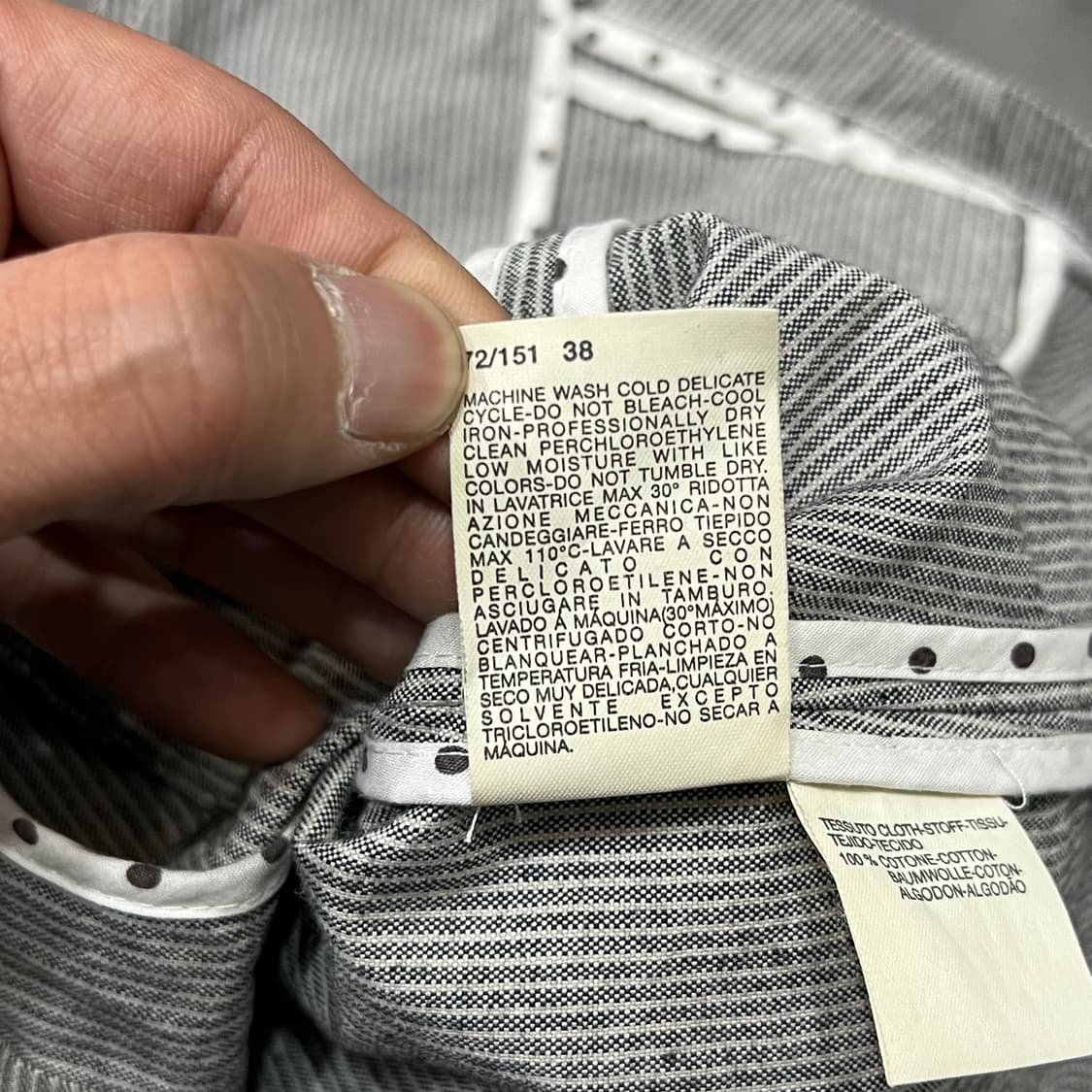  막스마라 스트라이프 블레이저 y16339 상품이미지8