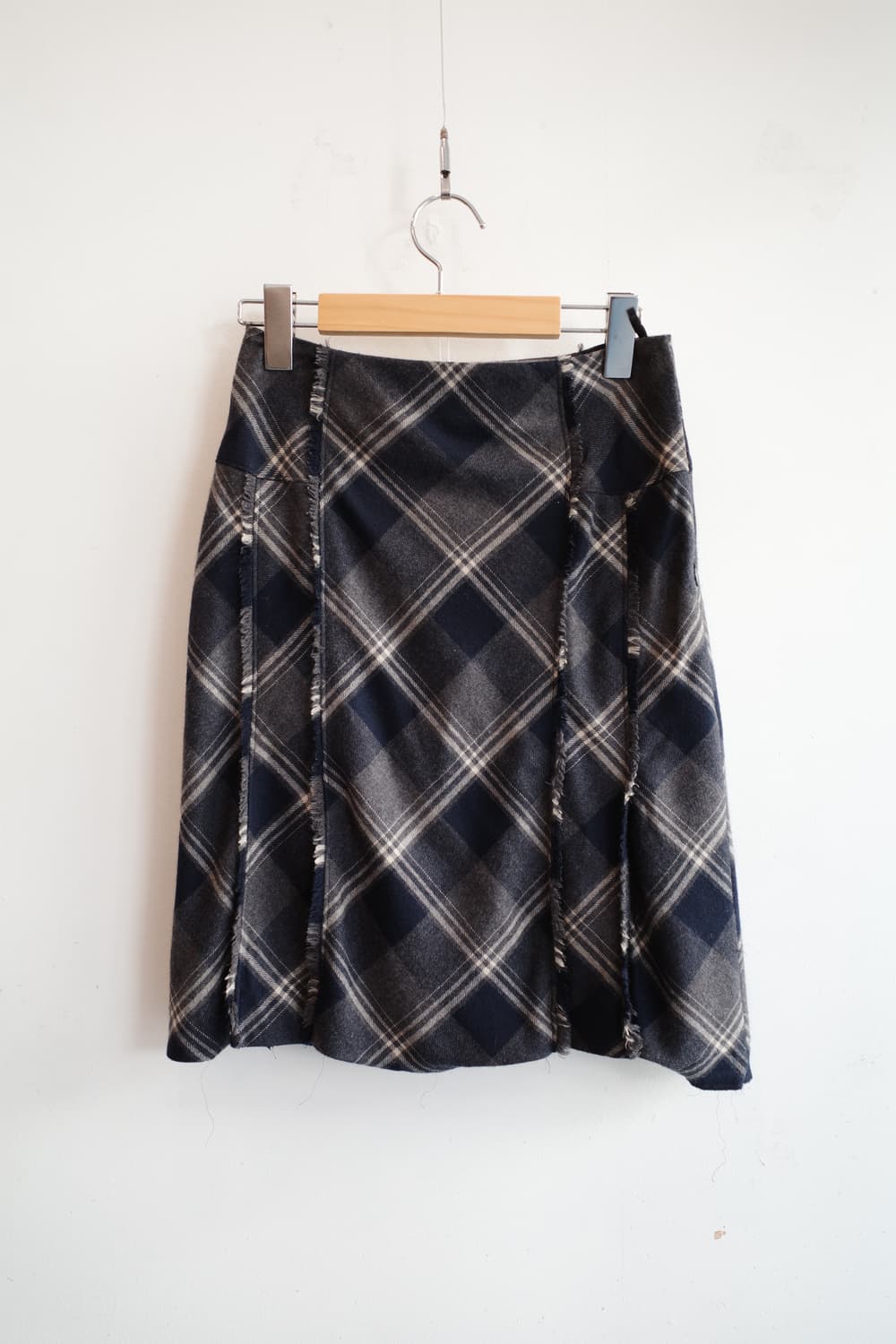 COMME CA DU MODE 울 패턴 스커트 (25인치) 상품이미지1