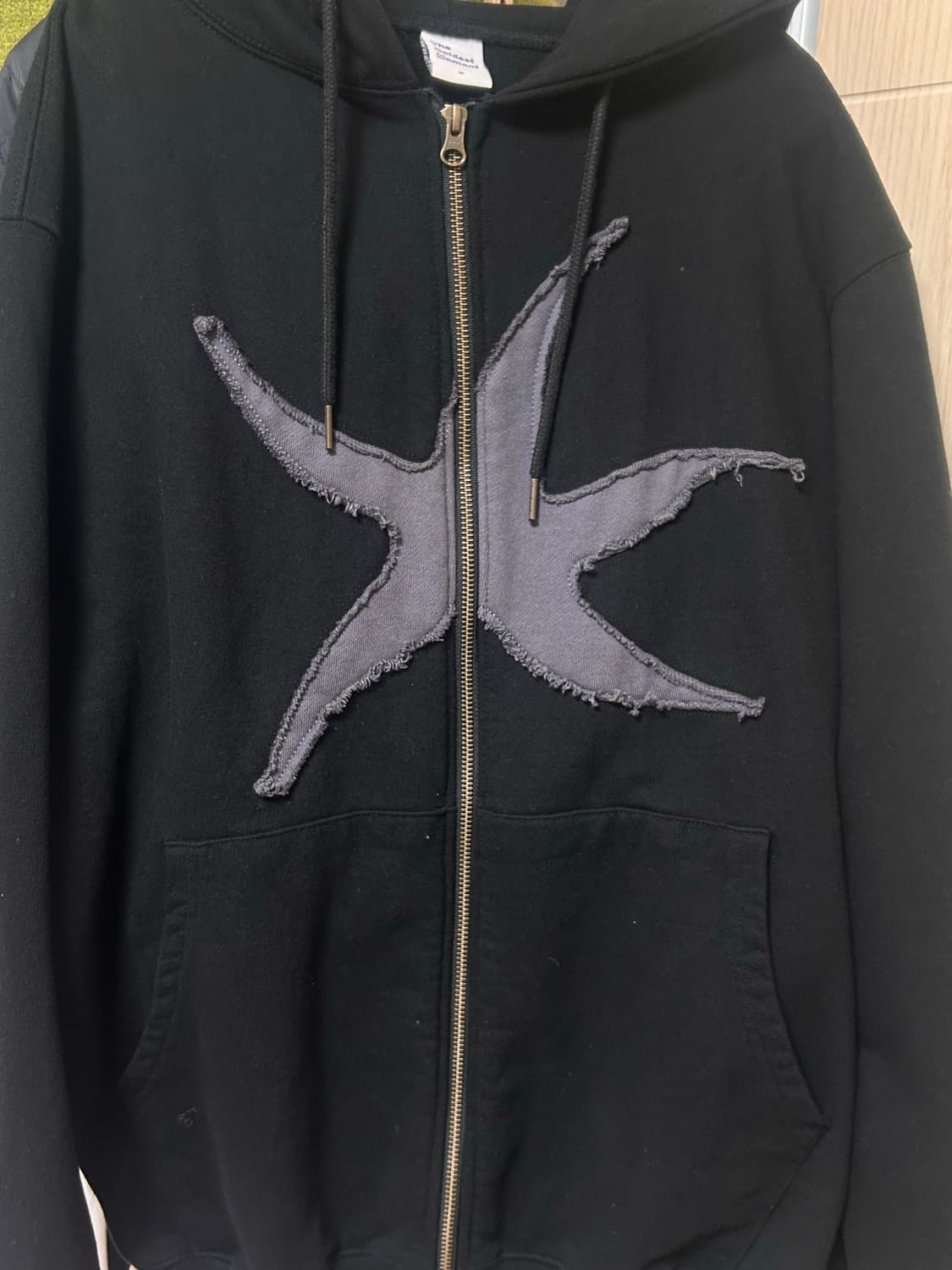 더콜디스트모먼트 후드집업 블랙 M 상품이미지3