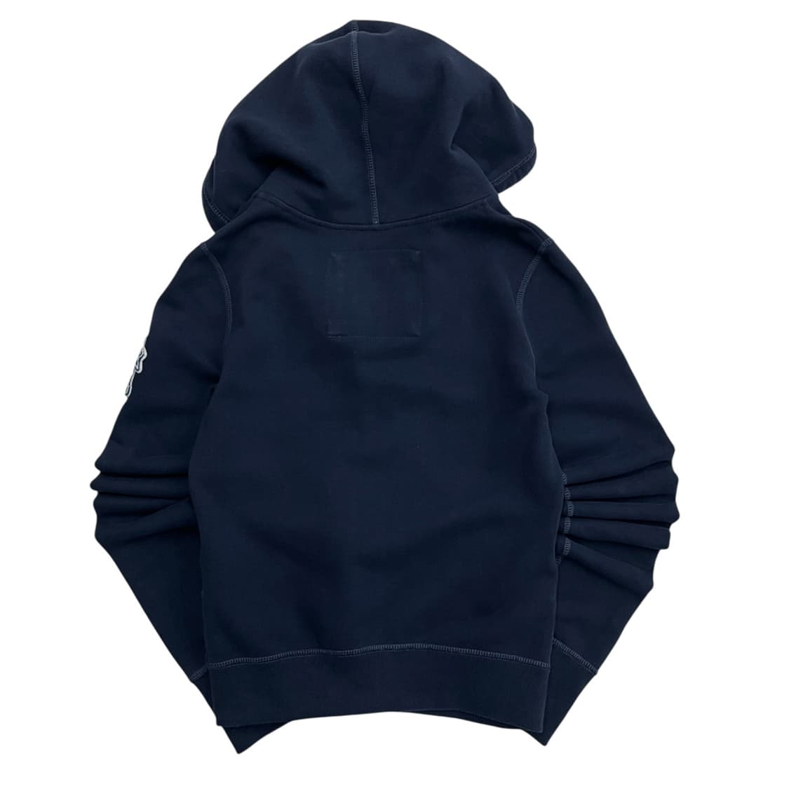 아베크롬비 센터로고 투웨이 네이비 후드집업 S 상품이미지3