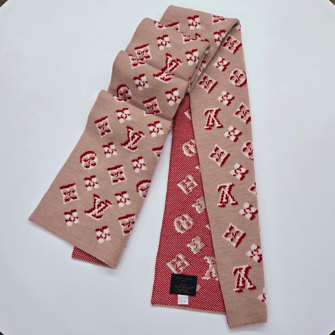 루이비통 LV 모노그램 니트 머플러 상품이미지1