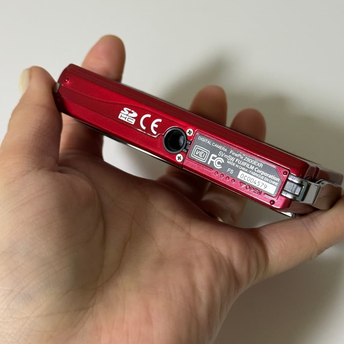 후지필름 파인픽스 z800 빈티지 디카 디지털카메라 레드 상품이미지7