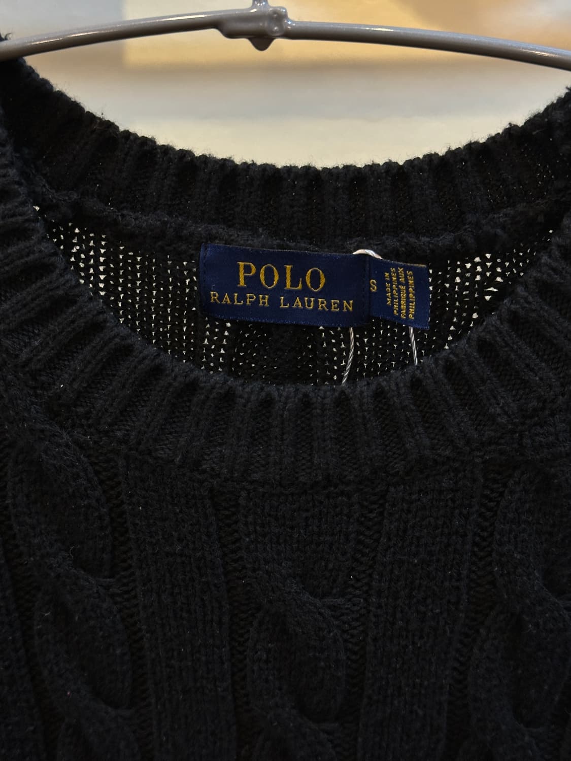 폴로 케이블 니트 스웨터 상품이미지3