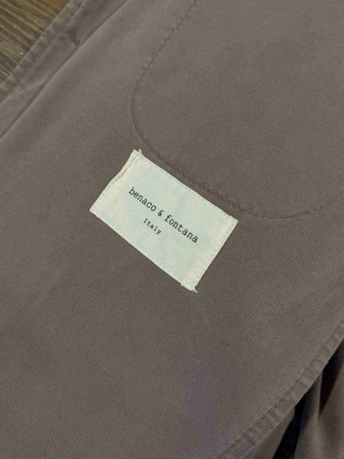 베나코 앤 폰타나 테일러드 자켓 100 상품이미지8