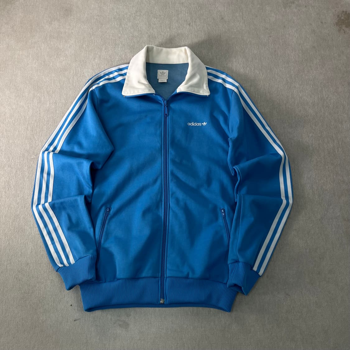 100 아디다스 00s 베켄바우어 팁탭 파흰 트랙탑 져지 상품이미지1