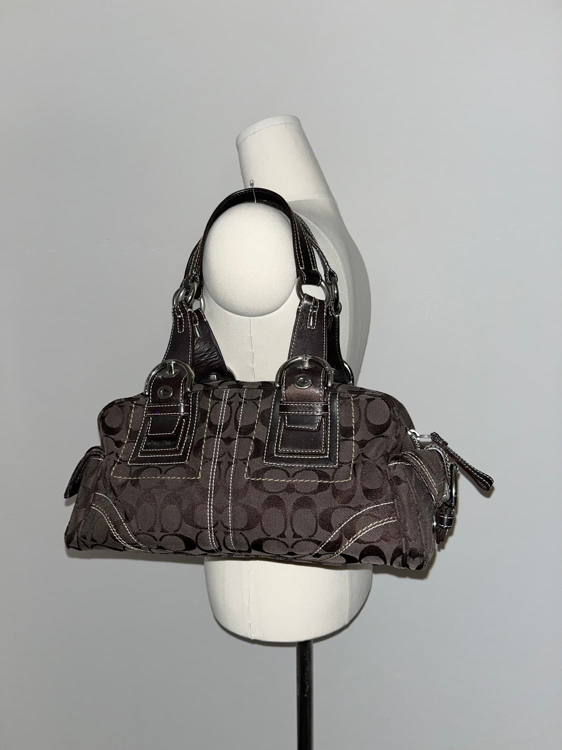 📦Coach Signature Brown shoulder bag 상품이미지8