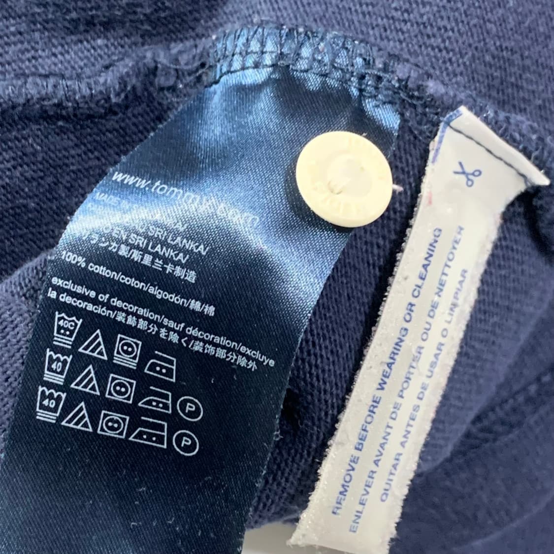 타미힐피거 플래그 카라 럭비티 상품이미지5