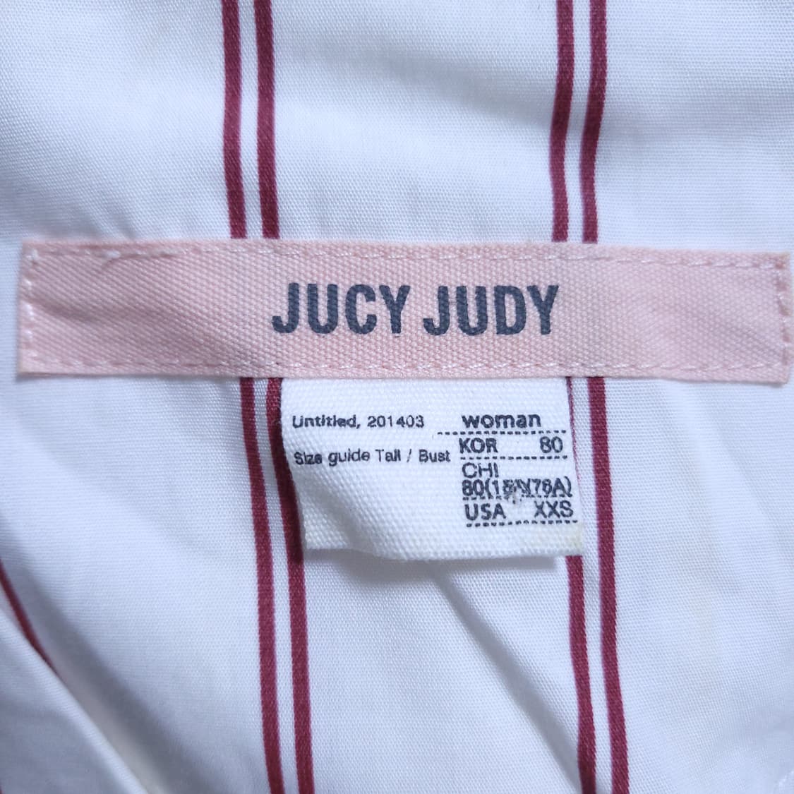 쥬시쥬디 여성 셔츠 80 0404  뽀샤샤 상품이미지6