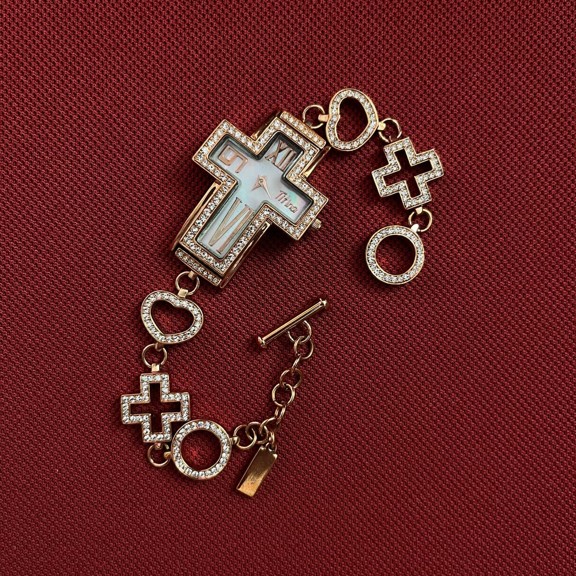 티티나 여성 시계 십자가모양 상품이미지3