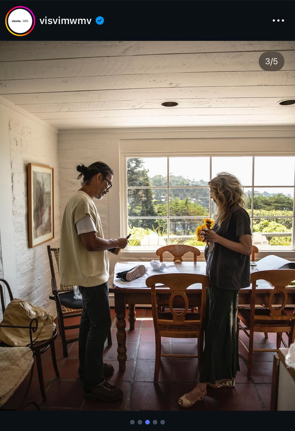 [3] 비즈빔 몬도 스웻 베스트 네이비 3사이즈 visvim mondo 상품이미지4