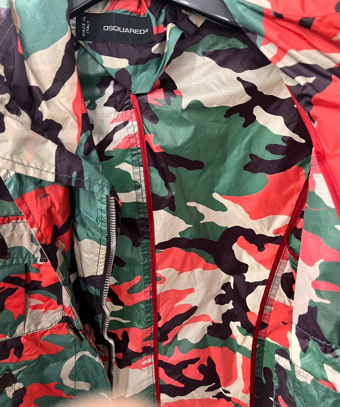 Dsquared2 카모 후드 바람막이 자켓 48  상품이미지4