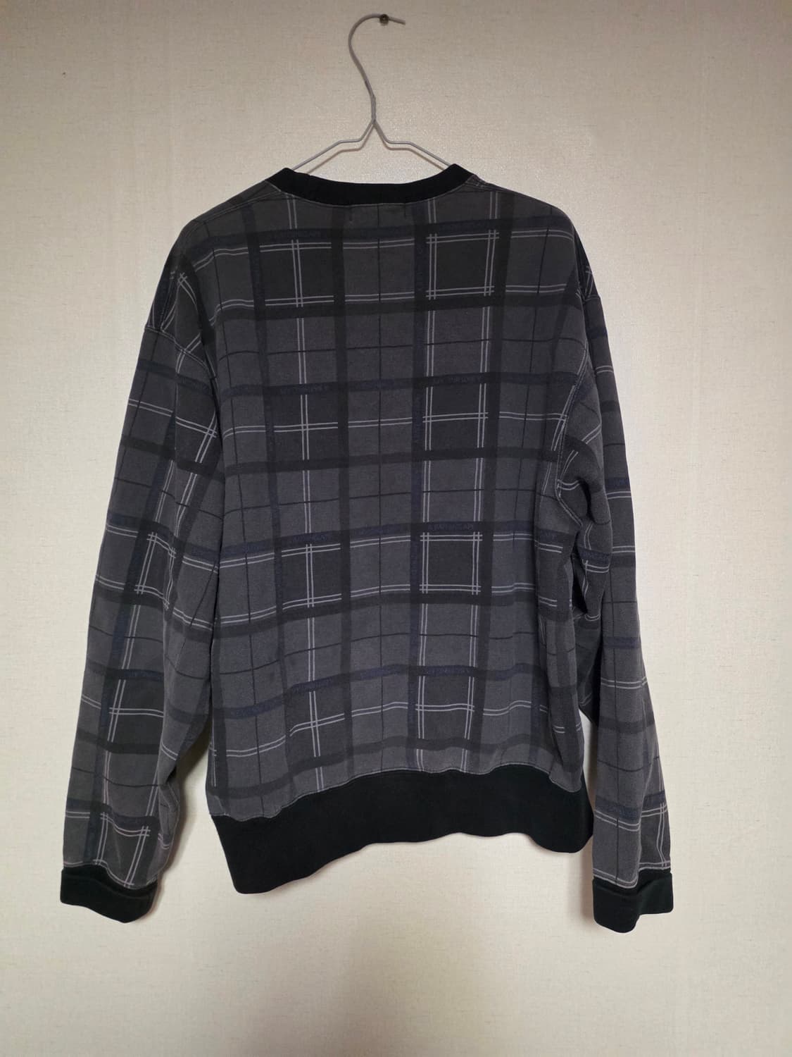 [M] 베이프 블랙 CPO 미니사루 크루넥 상품이미지2