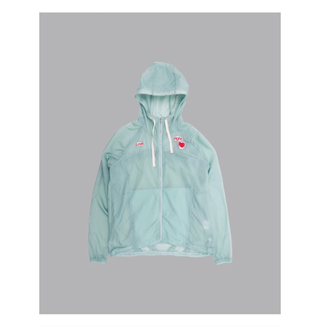 더뮤지엄비지터 바람막이 윈드브레이커 민트 상품이미지2