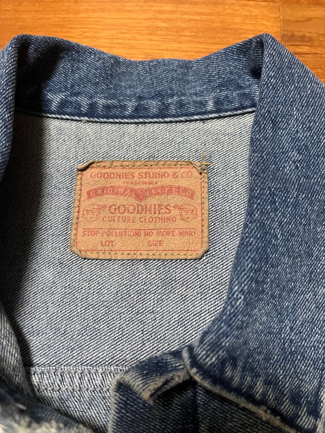 [새상품] 굿니스 도쿄 아이다호 그런지 데님자켓 상품이미지4