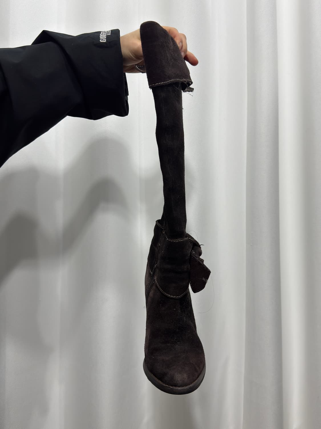 suede ribbon boots 상품이미지7