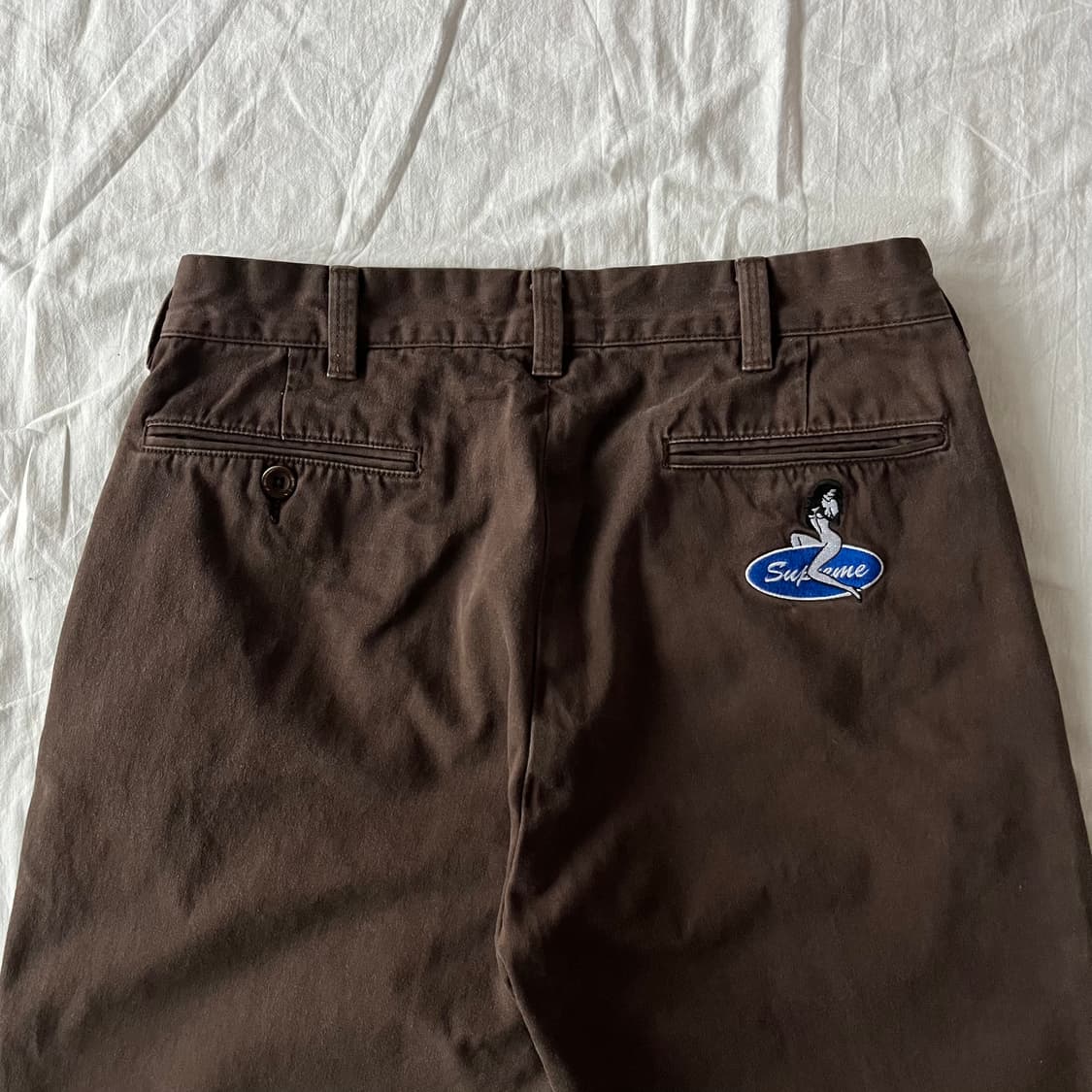 슈프림 핀업 치노 팬츠 브라운 상품이미지6