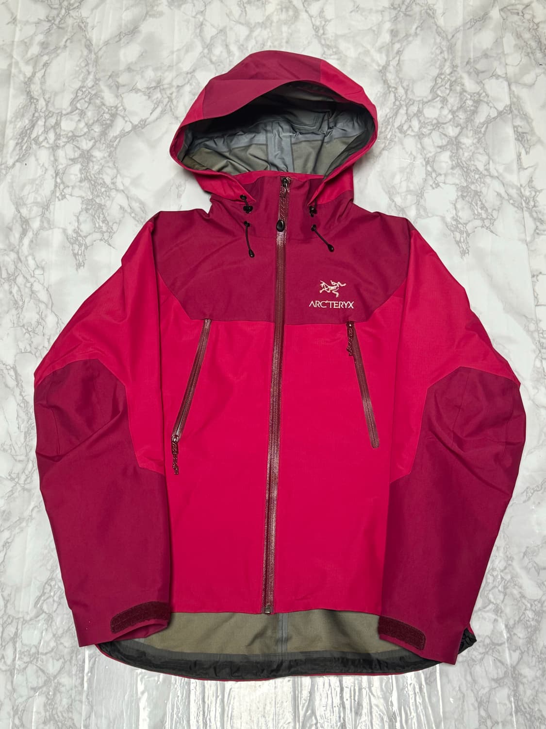 아크테릭스 고어택스 바람막이 후드 자켓 상품이미지1