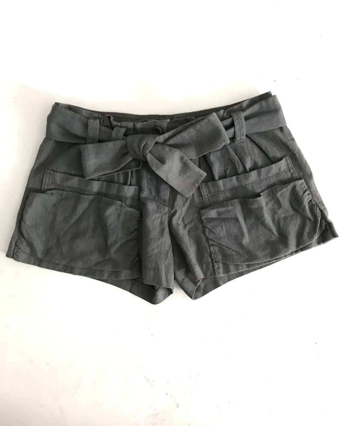 Codes combine ribbon wool shorts 상품이미지3