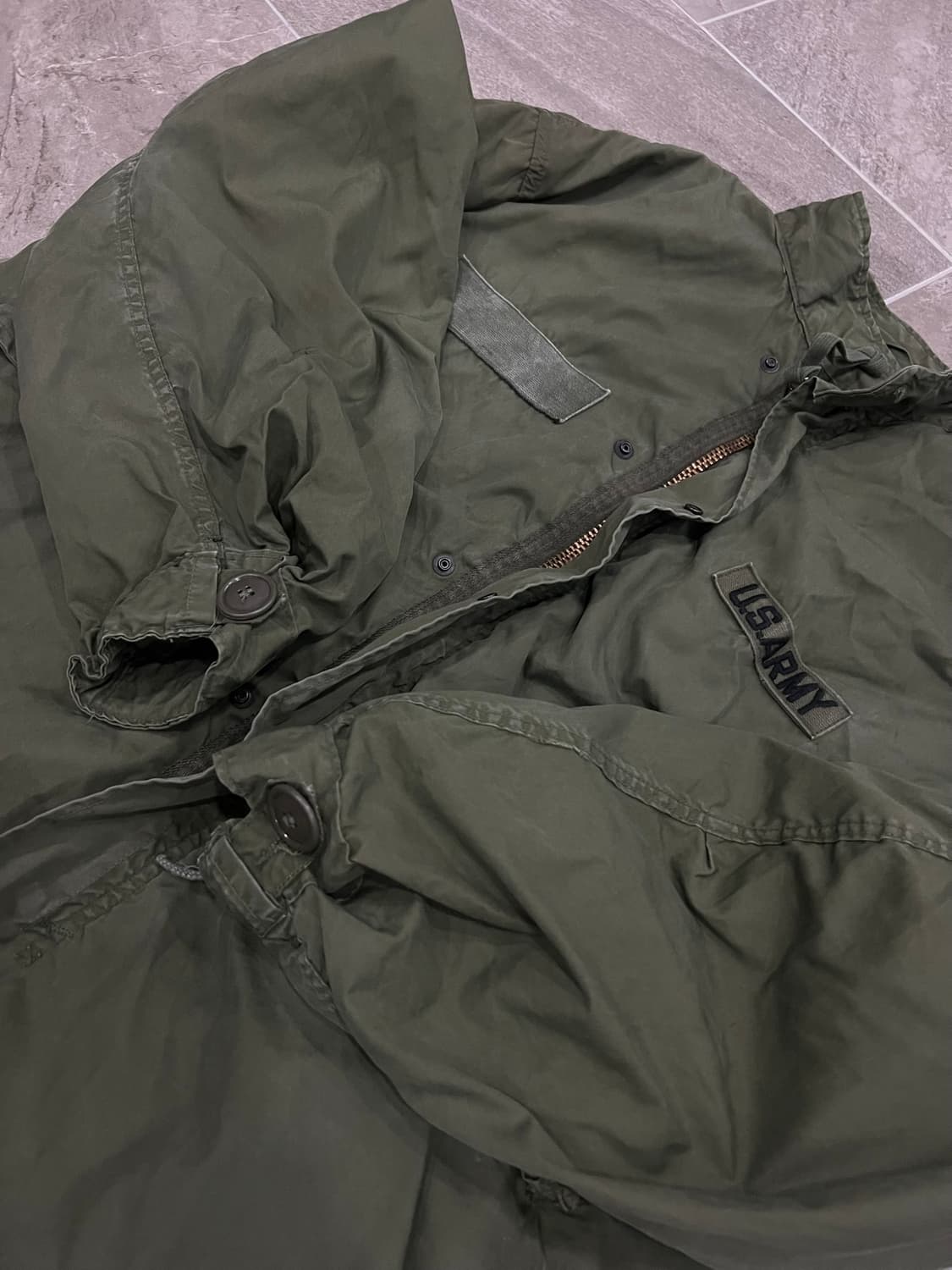 (M) M65 피쉬테일 오리지널 개파카 상품이미지6