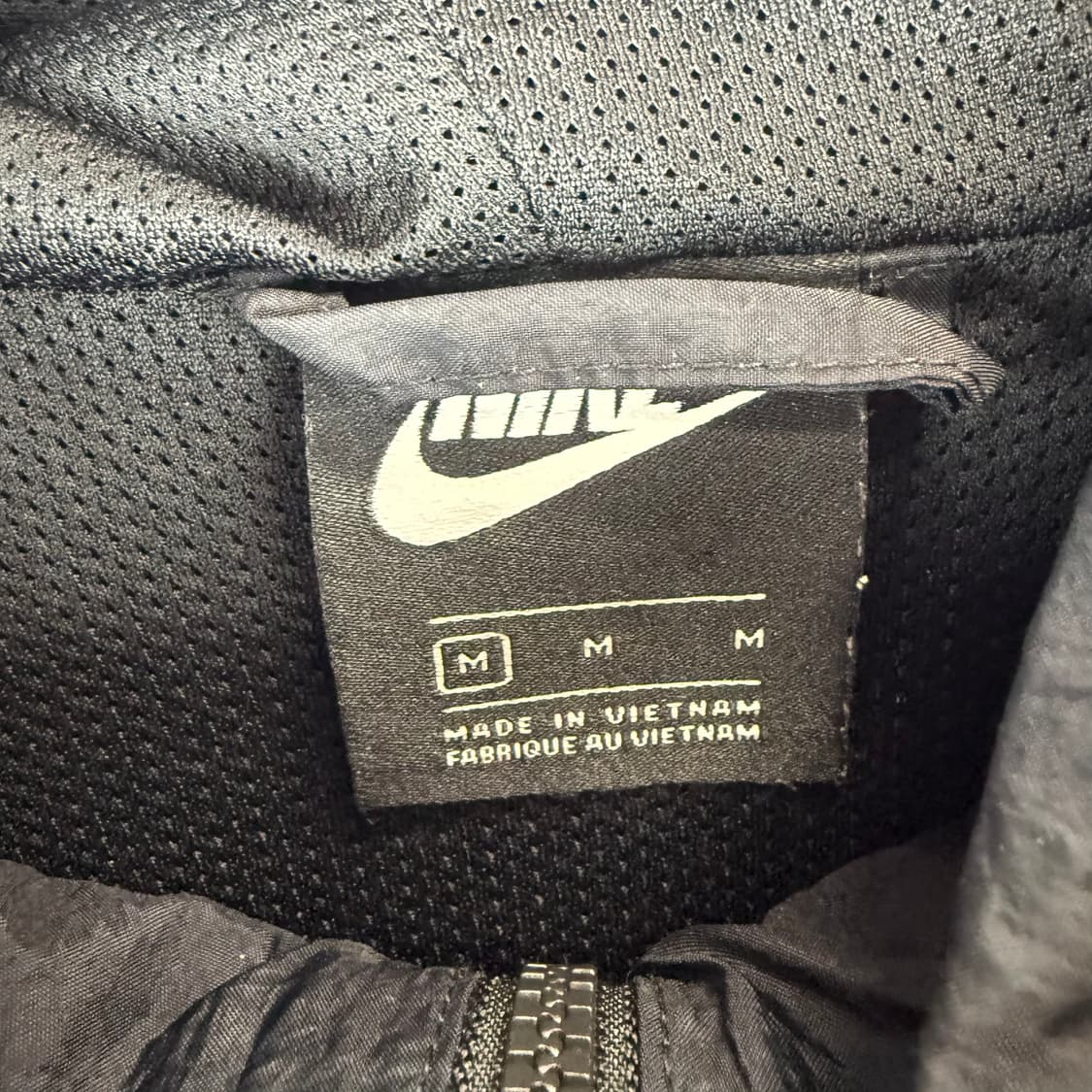 (M) 나이키 헤리티지 윈드러너 바람막이 자켓 블랙 상품이미지3